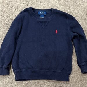 Polo by Ralph Lauren Men's Dark Blue Crewneck Sweater